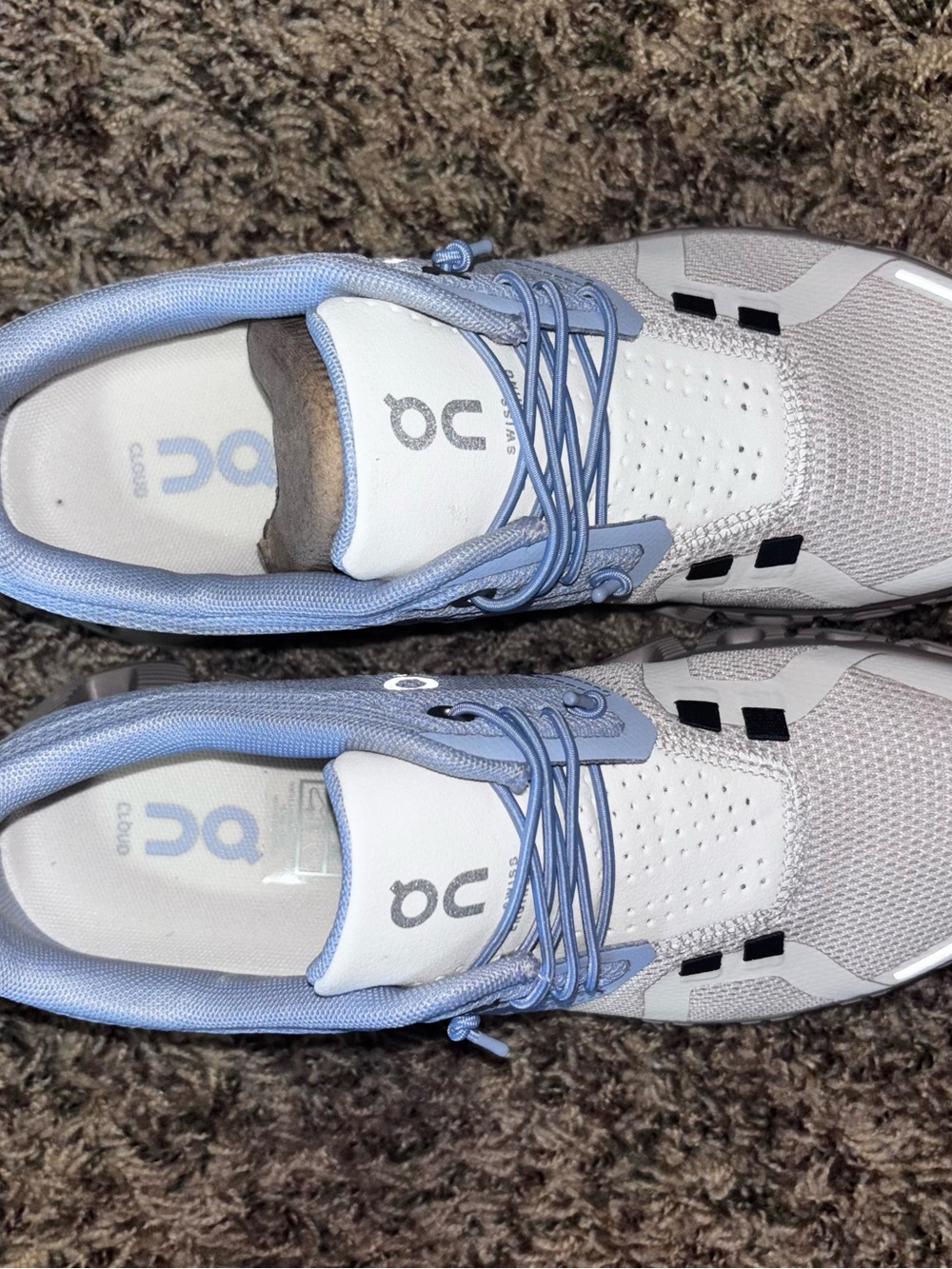 On Cloud 5 Women's Size 5.5 Nimbus/Moon Running Shoes New - Picture 5 of 6